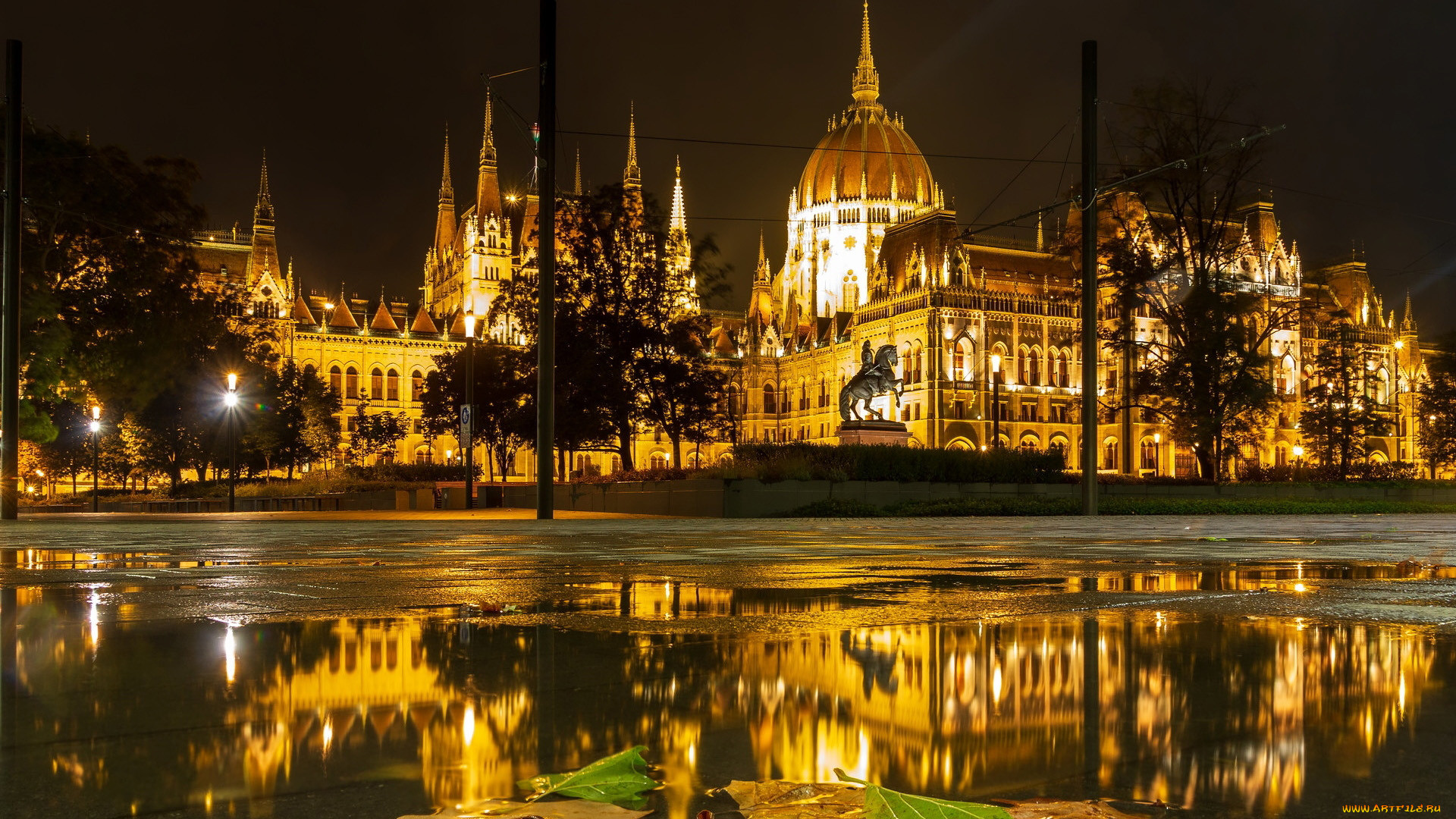 Венгрия Будапешт Центральная площадь